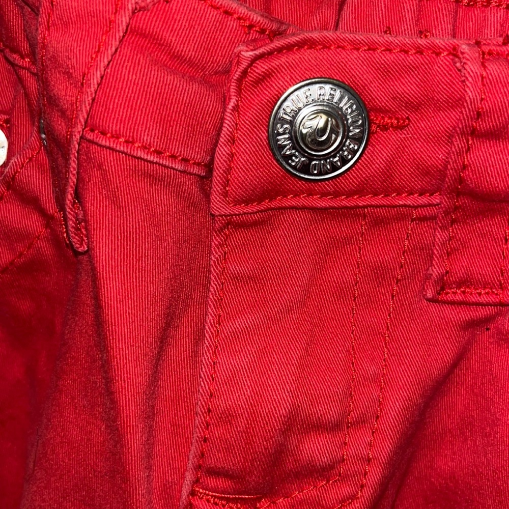 Kid Girl True Religion Jeans Red